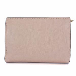 FURLA バビロン トライフォールド 三つ折り財布 L字ファスナー レザー ベージュ 992591