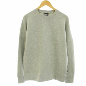 FOR SUCCESSFUL LIVING S-KRIB レーヨンクルーネックスウェットトレーナー 長袖 M グレー A02704