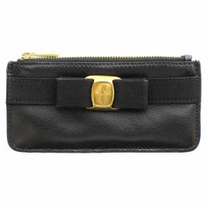 カードケース 名刺入れ レザー ヴァラ 黒 ブラック