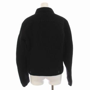 ISSEY MIYAKE ウールジャケット ステンカラー アウター 3 L 黒 ブラック