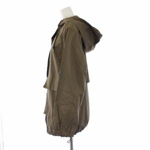 Theory 20SS GD CHINO UTL ANORAK ミリタリージャケット パーカー ジップアップ S カーキ