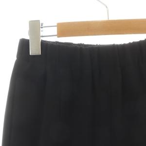 ENFOLD テーパードパンツ イージーパンツ 36 S 黒 ブラック