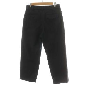 MARGARET HOWELL 18AW パンツ タック ウール ジッパーフライ 2 M グレー 578-8243008