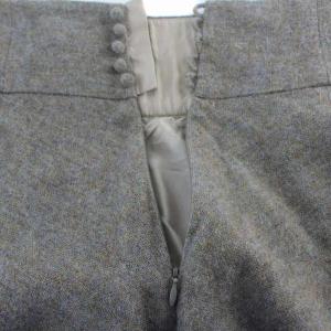 RALPH LAUREN フレアスカート マキシ ロング ウール 7 S ベージュ