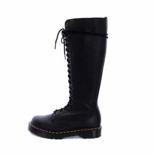 Dr.Martens 20ホールロングブーツ レースアップ レザー 28cm ブラック