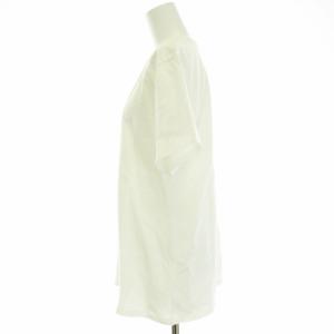 Deuxieme Classe セルリ CELERI 21SS AラインTシャツ カットソー クルーネック 半袖 コットン 白 ホワイト 21070500301010