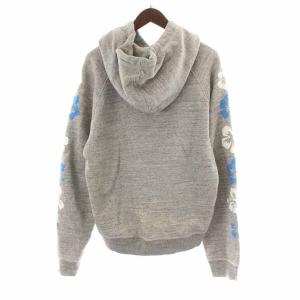DSQUARED2 18SS パーカー プルオーバー プリント SURF DEPT. 長袖 XS グレー S72GU0152