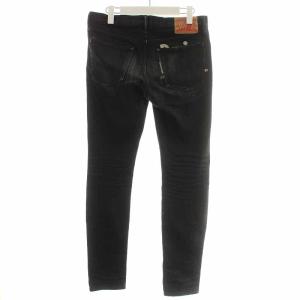 HYSTERIC GLAMOUR 野口強 PARIS HOTEL デニムパンツ ジーンズ ロング USED加工 30 M 黒 ブラック 0243AP13