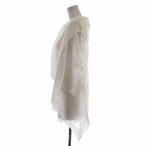 PLEATS PLEASE ISSEY MIYAKE アンサンブル カーディガン 長袖 オーバーサイズ カットソー 五分袖 メッシュ