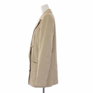 EVERYDAY I LIKE 20SS ダブルジャケット2 ダブルブレストテーラードジャケット 38 M ベージュ