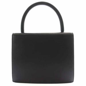CELINE ヴィンテージ ハンドバッグ レザー ブラック