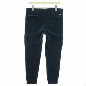 HUGO BOSS カーゴパンツ ジップフライ コットン UK48 M 紺 ネイビー