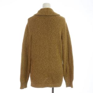 RALPH LAUREN カーディガン ニットジャケット ショールカラー コットン 長袖 トグルボタン M 茶 ブラウン