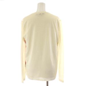 ETRO アンサンブルニット カーディガン 切替 シルク 絹 ウール 42 M 白 ホワイト