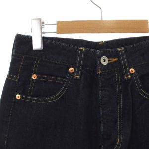 nagonstans デニムパンツ ジーンズ テーパード ジップフライ 36 S 紺 ネイビー