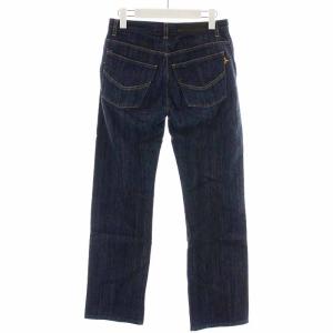 LOUIS VUITTON デニムパンツ ジーンズ ロング 36 7号 S ネイビー