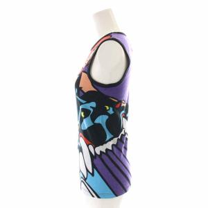 CELINE タンクトップ Uネック アメコミプリント S マルチカラー