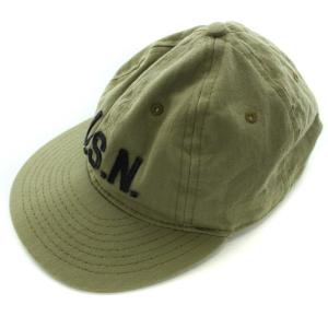 × EBBETS FIELD FLANNELS Great Lakes Naval Station 1918 キャップ 野球帽