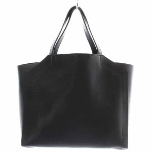 FURLA トートバッグ ハンドバッグ レザー リボン 黒 ブラック