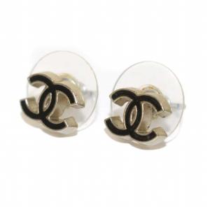 04P ココマーク ピアス 黒 ブラック