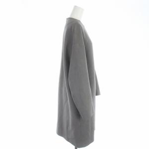 ENFOLD ワンピース コクーン ひざ丈 38 M グレー