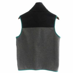 Patagonia Lightweight Synchilla Snap-T Vest フリースベスト ジャケット ハイネック ジップアップ XS