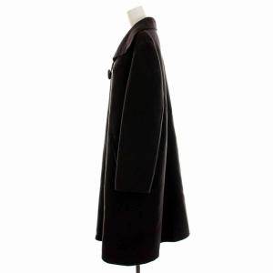 Leilian ダッフルコート ロング ウール アウター 13+ XL カーキ