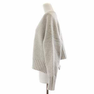 TOMORROWLAND ニット セーター 長袖 カシミヤ混 Vネック S グレー