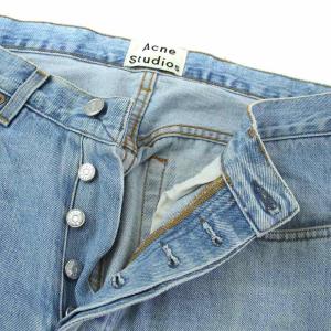 Acne Studios VAN LT VINTAGE デニム パンツ ジーンズ ストレート 32/32 水色 ライトブルー
