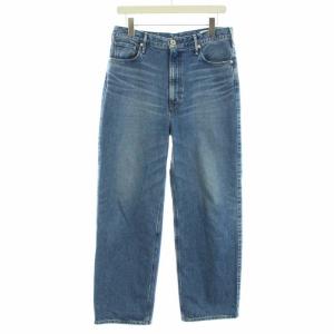 ザチーキーマリン THE CHEEKY MARINE デニムパンツ ジーンズ ジップフライ ウォッシュ加工 25 L 水色