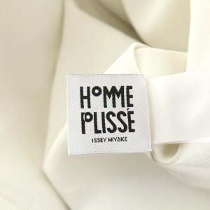 HOMME PLISSE ISSEY MIYAKE 21AW PRESS COAT LIGHT ロング丈 ホワイト HP21FA318