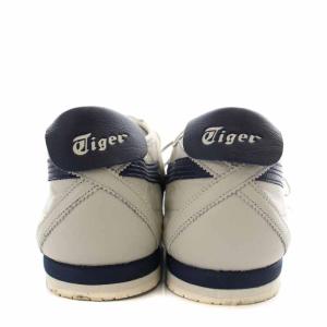 Onitsuka Tiger スニーカー ローカット レザー US11.5 29cm アイボリー 紺 ネイビー F740323