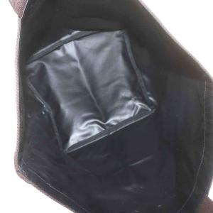 Hervé Chapelier トートバッグ ハンドバッグ 舟形 L 黒 ブラック 茶 ブラウン 725C 09
