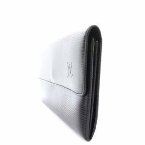 LOUIS VUITTON MALLTIER エピ ポルト モネ クレディ 長財布 二つ折り レザー 黒 ブラック M63592