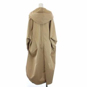 Ameri VINTAGE 18SS フーテッドロングコート アウター ドルマンスリーブ ベージュ