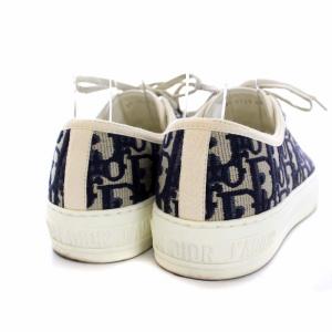 Christian Dior Canvas Oblique Walk'N'Dior Low Top Sneakers
