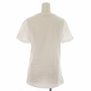 John Galliano Tシャツ カットソー 半袖 プリント M 白 ホワイト