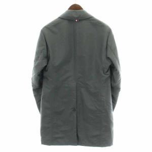 THOM BROWNE ステンカラーコート ミドル丈 0 XS グレー