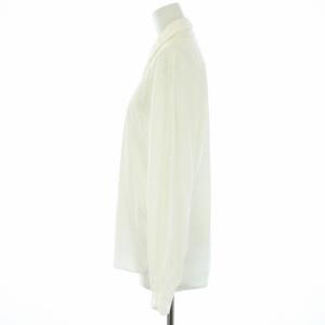 MARGARET HOWELL シャツ ブラウス 長袖 コットン 2 M オフホワイト