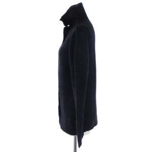 ISSEY MIYAKE IM33FJ104 カーディガン ボックスプリーツ ハイネック ストレッチ 2 ブラック