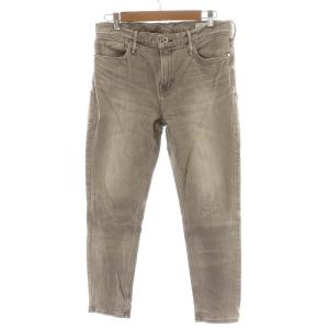 THE STELLA デニムパンツ ジーンズ ジーパン ダメージ加工 ジッパーフライ 27 S グレー 13G219