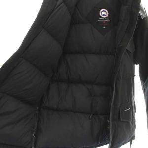 CANADA GOOSE ダウンジャケット ジップアップ フード M ブラック