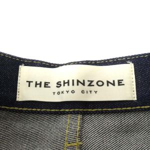 Shinzone ハイウエストストレート ジーンズ HIGH WAIST IVY JEANS デニムパンツ ジーパン P0 XS インディゴ