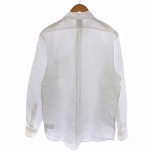 Brooks Brothers REGENT FIT シャツ 長袖 ボタンダウン リネン M 白 ホワイト