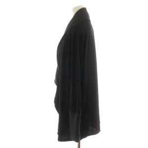 MM6 Maison Margiela カーディガン 長袖 ロング丈 M 黒 ブラック