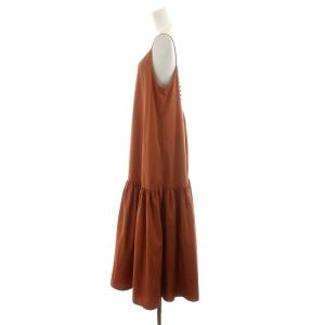 ANAYI 20AW キャミソールワンピース キャミワンピ マキシ ロング 38 M オレンジ