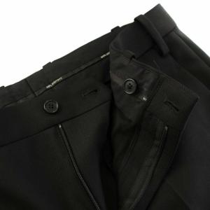 Neil Barrett ブラック Black パンツ スラックス ジップフライ ウール 46 S 黒 ブラック