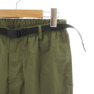 GRAMiCCi COOLMAX シアサッカー NNパンツ クライミングパンツ イージーパンツ ジップフライ ベルト ストレッチ M カーキ
