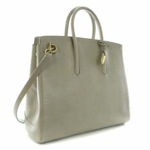 TOFF&LOADSTONE ジョリーリザード Jolie lizard ハンドバッグ ショルダーバッグ 2way レザー ロゴチャーム グレー