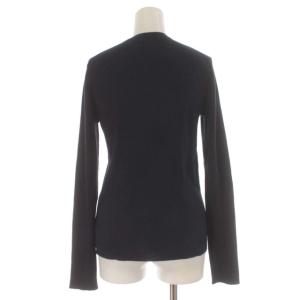 Theory 21SS リブニット カーディガン クルーネック S 紺 ネイビー